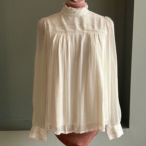 Anthropologie Flowy Bohemian Top 